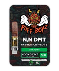 Puff Boyz -NN DMT .5ML(400MG) Cartridge – Wild Apple